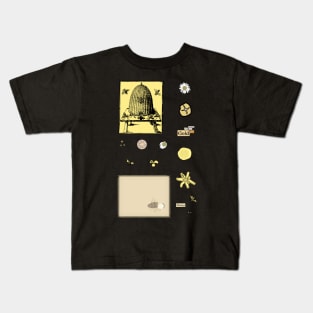 Honeycore Aesthetic Sheet Kids T-Shirt